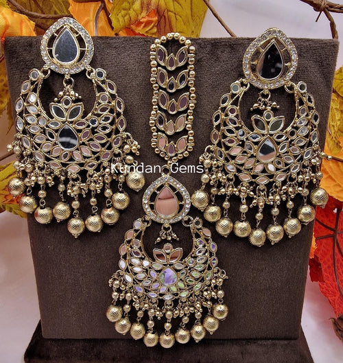 Mirror Medium Size Tikka Set