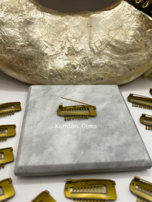 Gold Dupatta/Chuni Clips