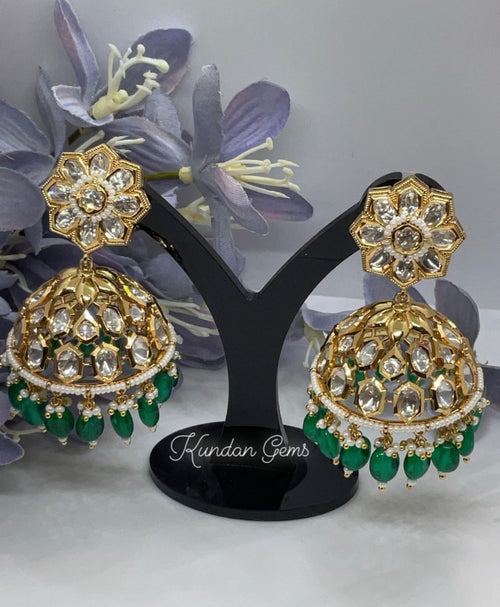 Uncut Kundan Jhumki