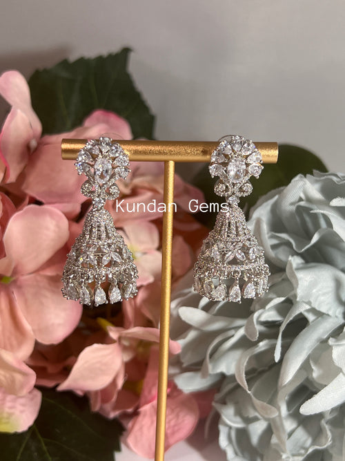 Silver AD Small Jhumki