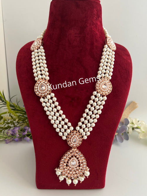 Pure Rose Gold Bridal Set
