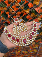 Sunehri Kundan Necklace Set