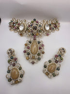 Sabyasachi Inspired Collar Style Necklace Set