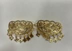 Punjabi Traditional Gold Hair Clips