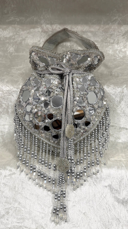 Fancy Mirror Potli Bag
