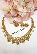Rajwadi Dark Hot Pink Necklace Set