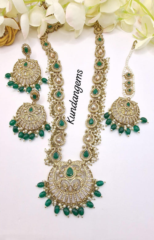 Antique Polish Polki Long Mala Set