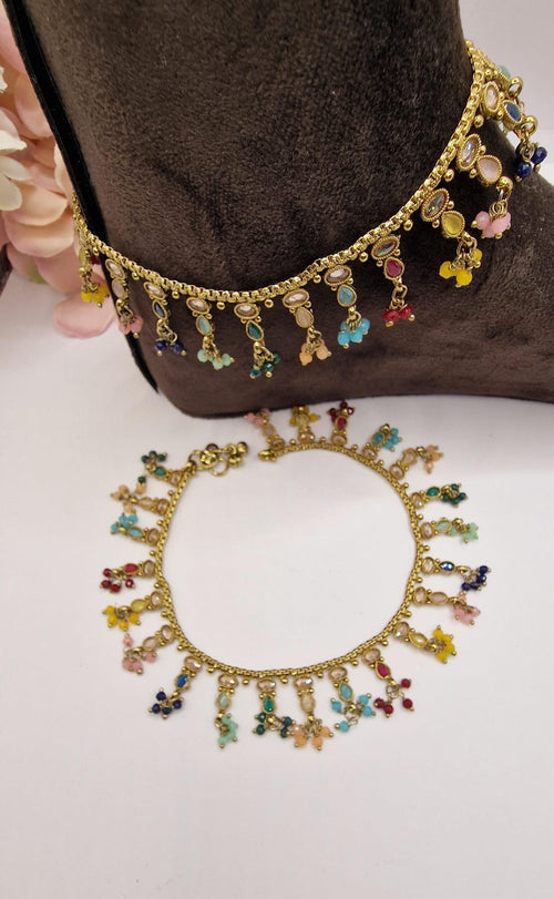 Sleek Multi Anklet