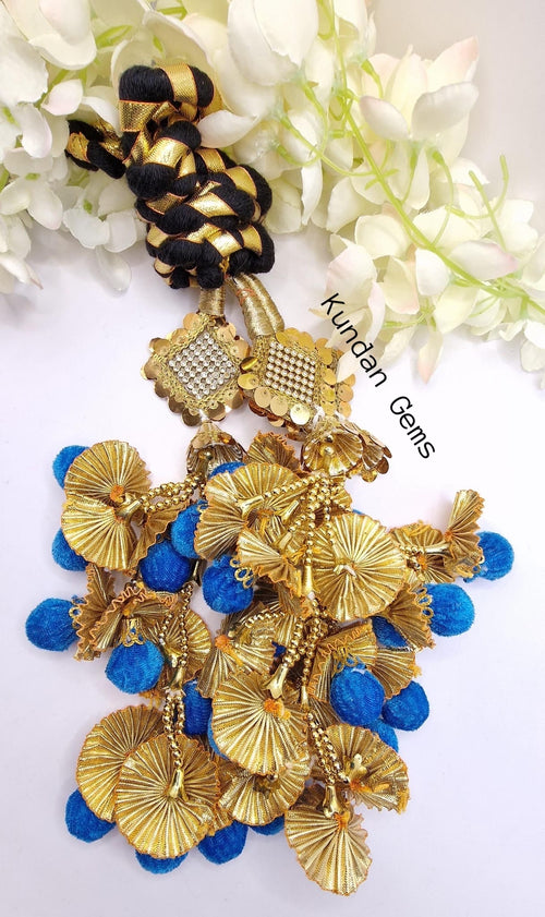 Indian/Punjabi Traditional Paranda/Jaago Parandi /Traditional braid Accessories/Indian/wedding hair accessories/Punjabi hair dori