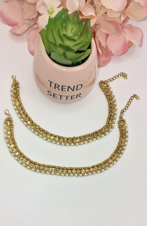 Pair of Sleek Anklets