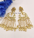 Pachi Kundan Gold Earrings