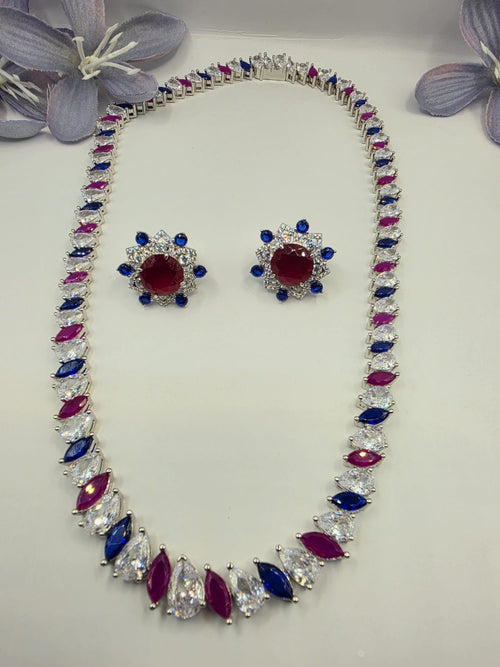 WG Crystal Necklace Set