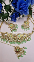 Meenakari Kundan Choker Set