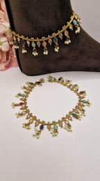 Sleek Multi Anklet