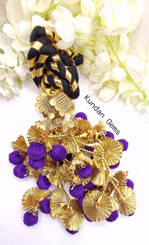 Indian/Punjabi Traditional Paranda/Jaago Parandi /Traditional braid Accessories/Indian/wedding hair accessories/Punjabi hair dori