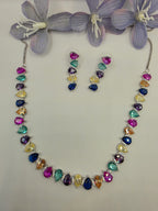 Premium Multi Single Line Necklace Set