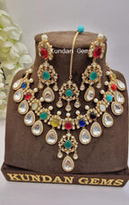 Moissanite Multi Necklace Set