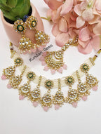 Kundan Droplet Choker Set