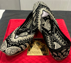 Gold Embroidered Black Punjabi Jutti