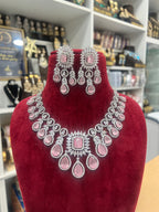 AD Baby Pink Necklace Set