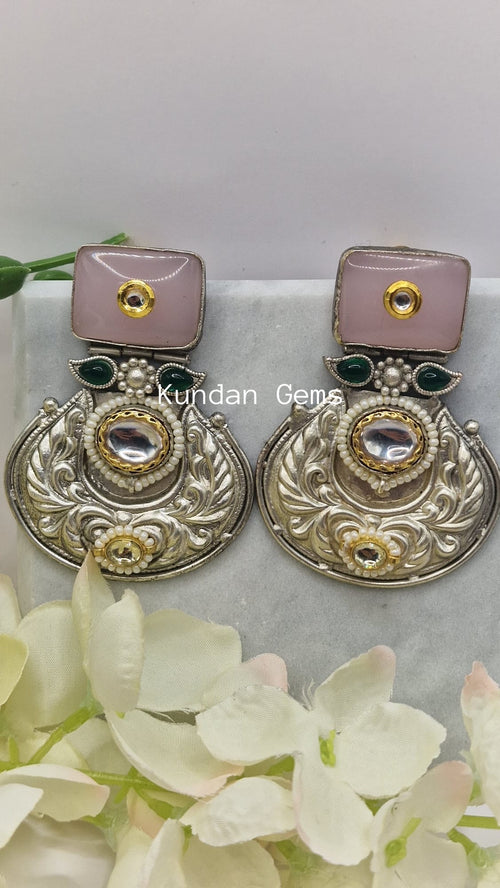 Small German Silver Earrings