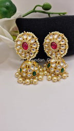 Uncut Kundan Jhumki