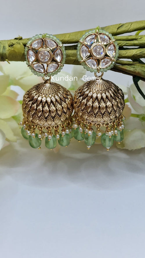 Uncut Kundan Jhumki