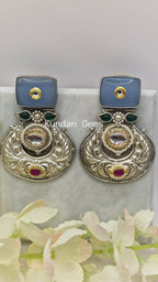Small German Silver Earrings