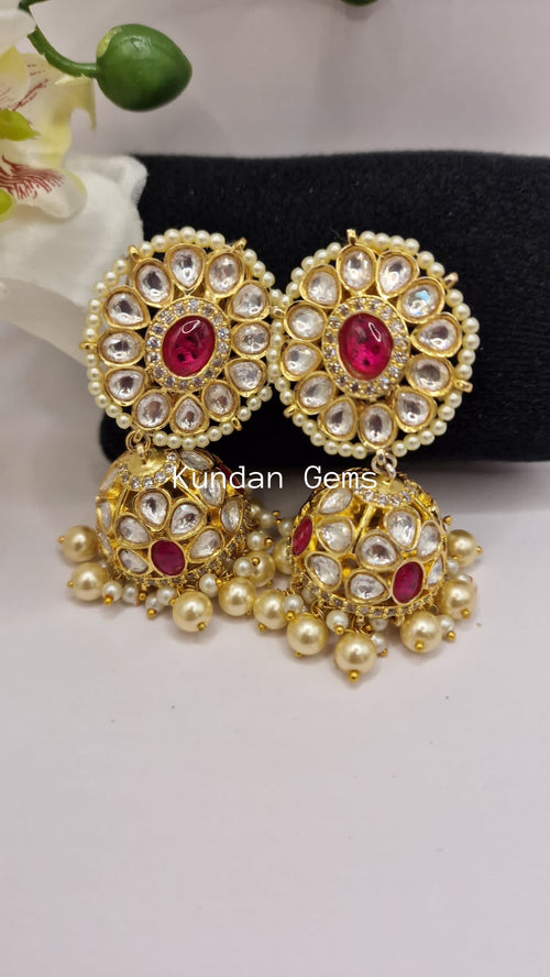 Uncut Kundan Jhumki