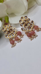 Uncut Kundan Small Stud Earrings