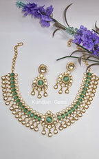 Moissante Mint Necklace Set