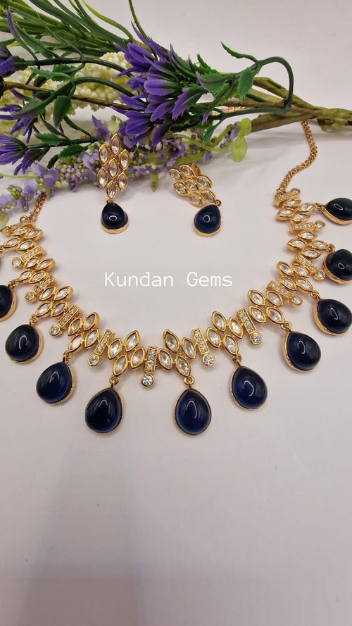 Uncut Kundan Necklace Set
