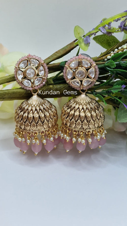 Uncut Kundan Jhumki