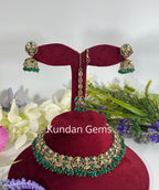 Emerald Green Necklace Set