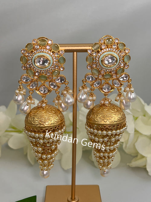 Uncut Kundan Jhumki